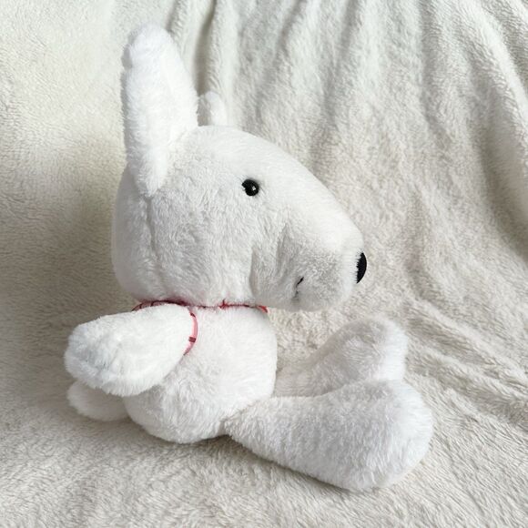 Target Brand Bullseye 10" Plush Dog Mascot with Backpack Ladybug Red White - Picture 2 of 5